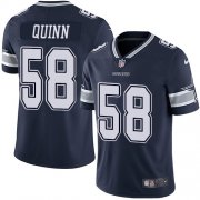 Wholesale Cheap Nike Cowboys #58 Robert Quinn Navy Blue Team Color Men's Stitched NFL Vapor Untouchable Limited Jersey