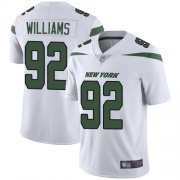 Wholesale Cheap Nike Jets #92 Leonard Williams White Men's Stitched NFL Vapor Untouchable Limited Jersey