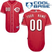 Wholesale Cheap Reds Personalized Authentic Red MLB Jersey (S-3XL)