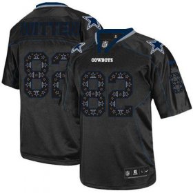 Wholesale Cheap Nike Cowboys #82 Jason Witten New Lights Out Black Men\'s Stitched NFL Elite Jersey