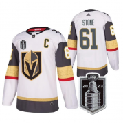 Wholesale Cheap Men's Vegas Golden Knights #61 Mark Stone White 2023 Stanley Cup Final Stitched Jersey