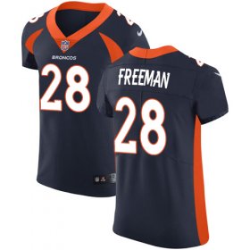Wholesale Cheap Nike Broncos #28 Royce Freeman Navy Blue Alternate Men\'s Stitched NFL Vapor Untouchable Elite Jersey