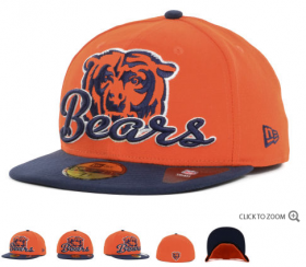 Wholesale Cheap Chicago Bears fitted hats 09