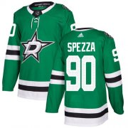 Wholesale Cheap Adidas Stars #90 Jason Spezza Green Home Authentic Youth Stitched NHL Jersey