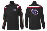 Wholesale Cheap NFL Tennessee Titans Team Logo Jacket Black_1