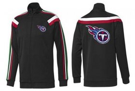 Wholesale Cheap NFL Tennessee Titans Team Logo Jacket Black_1