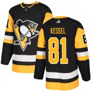 Wholesale Cheap Adidas Penguins #81 Phil Kessel Black Home Authentic Stitched NHL Jersey