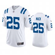 Wholesale Cheap Indianapolis Colts #25 Marlon Mack Men's Nike White 2020 Vapor Limited Jersey