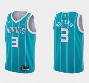 Wholesale Men's Charlotte Hornets #3 Terry Rozier III Stitched NBA Jersey