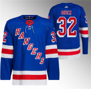 Wholesale Cheap Men's New York Rangers #32 Jonathan Quick Royal Stitched Jersey