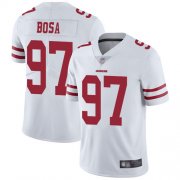 Wholesale Cheap Nike 49ers #97 Nick Bosa White Men's Stitched NFL Vapor Untouchable Limited Jersey