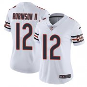 Wholesale Cheap Nike Bears #12 Allen Robinson II White Women's Stitched NFL Vapor Untouchable Limited Jersey