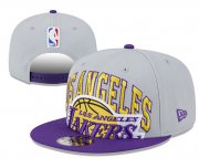 Cheap Los Angeles Lakers Stitched Snapback Hats 0096