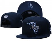 Wholesale Cheap Tampa Bay Rays Stitched Baseball Snapback Hats 002