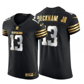 Wholesale Cheap Cleveland Browns #13 Odell Beckham Jr. Men\'s Nike Black Edition Vapor Untouchable Elite NFL Jersey