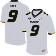 Wholesale Cheap Missouri Tigers 9 Jalen Knox White Nike College Football Jersey