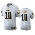 Wholesale Cheap Philadelphia Eagles #10 Desean Jackson Men's Nike White Golden Edition Vapor Limited NFL 100 Jersey