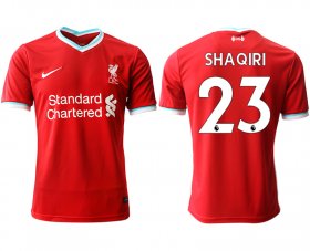 Wholesale Cheap Men 2020-2021 club Liverpool home aaa version 23 red Soccer Jerseys