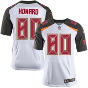 Wholesale Cheap Nike Buccaneers #80 O. J. Howard White Men's Stitched NFL New Elite Jersey