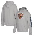 Wholesale Cheap Chicago Bears Mitchell & Ness Classic Team Pullover Hoodie Heathered Gray