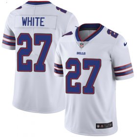 Wholesale Cheap Nike Bills #27 Tre\'Davious White White Men\'s Stitched NFL Vapor Untouchable Limited Jersey