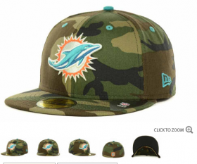 Wholesale Cheap Miami Dolphins fitted hats 07