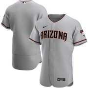 Wholesale Cheap Arizona Diamondbacks Men's Nike Gray Road 2020 Authentic MLB Team Jersey