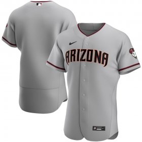 Wholesale Cheap Arizona Diamondbacks Men\'s Nike Gray Road 2020 Authentic MLB Team Jersey