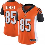 Wholesale Cheap Nike Bengals #85 Tyler Eifert Orange Alternate Women's Stitched NFL Vapor Untouchable Limited Jersey