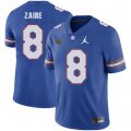 Wholesale Cheap Florida Gators 8 Malik Zaire Blue College Football Jersey