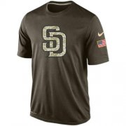 Wholesale Cheap Men's San Diego Padres Salute To Service Nike Dri-FIT T-Shirt