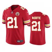Wholesale Cheap Men's Kansas City Chiefs #21 Trent McDuffie Red Vapor Untouchable Limited Stitched Football Jersey