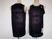 Wholesale Cheap Men's Chicago Bulls #23 Michael Jordan Black Stitched Basketball Jersey