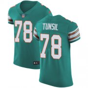 Wholesale Cheap Nike Dolphins #78 Laremy Tunsil Aqua Green Alternate Men's Stitched NFL Vapor Untouchable Elite Jersey