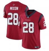 Cheap Men's Houston Texans #28 Joe Mixon Red Vapor Untouchable Football Stitched Jersey