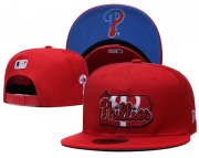Wholesale Cheap Philadelphia Phillies Stitched Snapback Hats 015