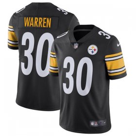 Wholesale Cheap Men\'s Pittsburgh Steelers #30 Jaylen Warren Black Vapor Untouchable Limited Stitched Jersey