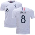 Wholesale Cheap France #8 Lemar Away Kid Soccer Country Jersey