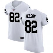Wholesale Cheap Nike Raiders #82 Jordy Nelson White Men's Stitched NFL Vapor Untouchable Elite Jersey
