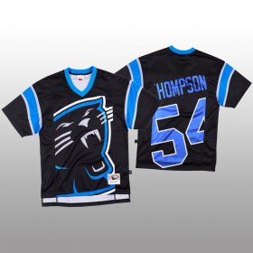 Wholesale Cheap NFL Carolina Panthers #54 Shaq Thompson Black Men\'s Mitchell & Nell Big Face Fashion Limited NFL Jersey