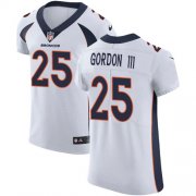 Wholesale Cheap Nike Broncos #25 Melvin Gordon III White Men's Stitched NFL New Elite Jersey