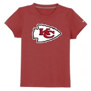 Wholesale Cheap Kansas City Chiefs Sideline Legend Authentic Logo Youth T-Shirt Red