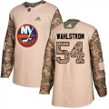 Wholesale Cheap Adidas Islanders #54 Oliver Wahlstrom Camo Authentic 2017 Veterans Day Stitched NHL Jersey