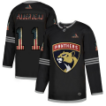 Wholesale Cheap Florida Panthers #11 Jonathan Huberdeau Adidas Men's Black USA Flag Limited NHL Jersey