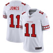 Wholesale Cheap Nike Falcons #11 Julio Jones White Men's Stitched NFL Limited Team Logo Fashion Jersey