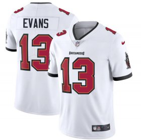Wholesale Cheap Tampa Bay Buccaneers #13 Mike Evans Men\'s Nike White Vapor Limited Jersey