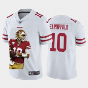 Cheap San Francisco 49ers #10 Jimmy Garoppolo Nike Team Hero 1 Vapor Limited NFL 100 Jersey White