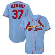 Wholesale Cheap Cardinals #37 Keith Hernandez Light Blue Flexbase Authentic Collection Stitched MLB Jersey