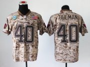 Wholesale Cheap Nike Cardinals #40 Pat Tillman Camo Men's Stitched NFL New Elite USMC Jersey