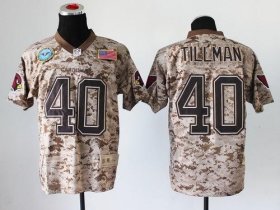 Wholesale Cheap Nike Cardinals #40 Pat Tillman Camo Men\'s Stitched NFL New Elite USMC Jersey